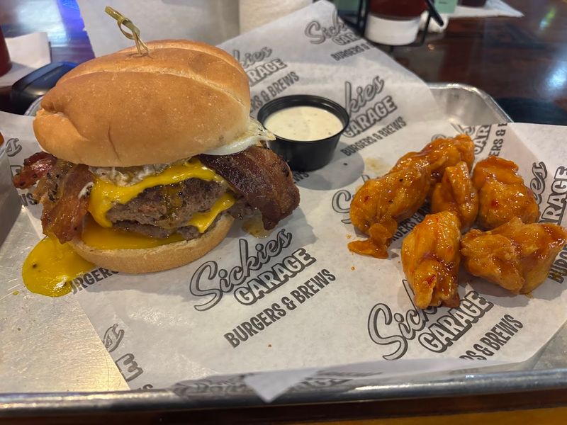 Sickies Garage Burgers & Brews - Fargo, North Dakota