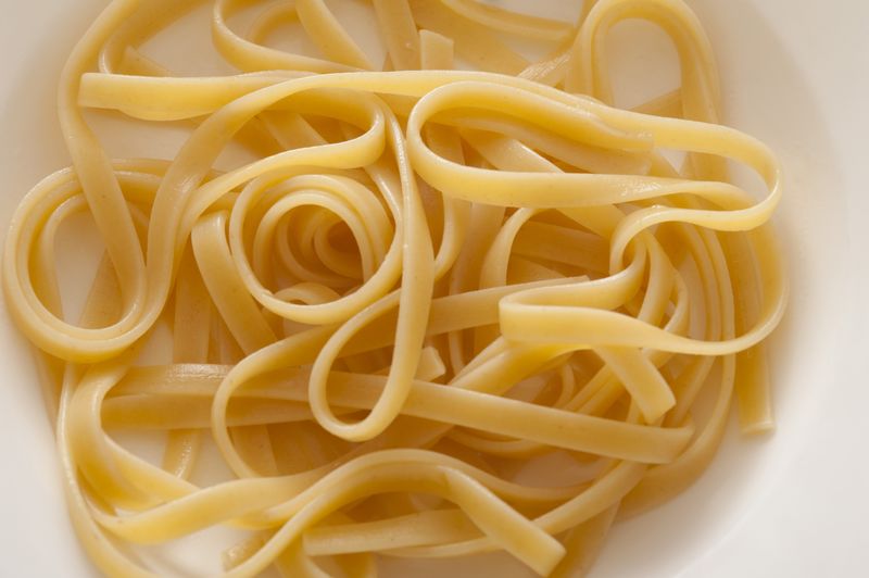 Cooked pasta