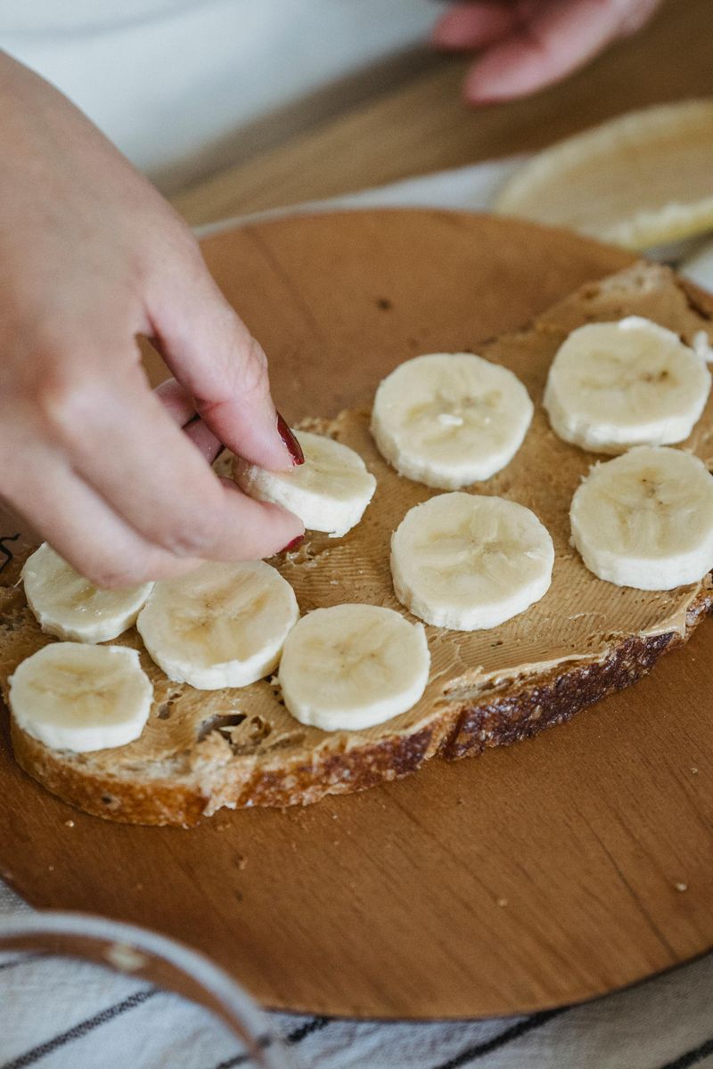Peanut butter banana toast