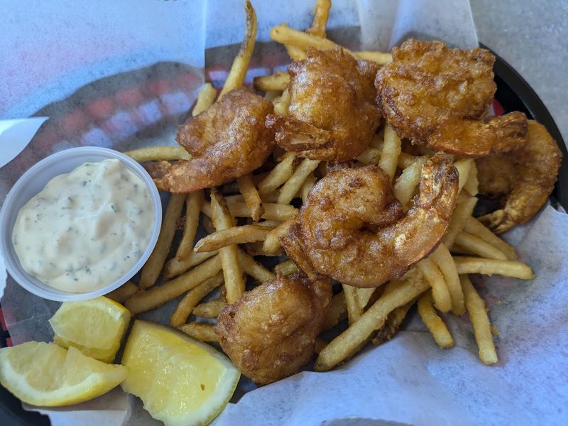 Prawns and Chips for a Classic Coastal Lunch