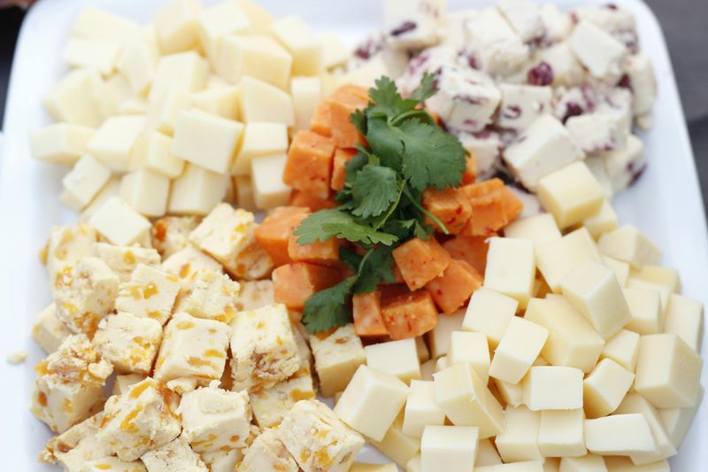 Cheese cubes