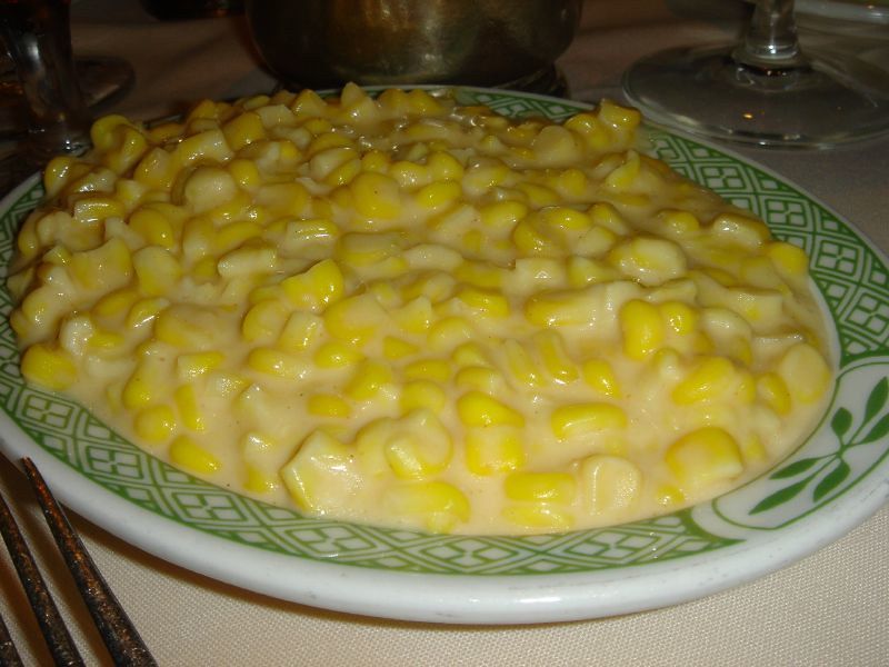 Creamed corn Creamed corn