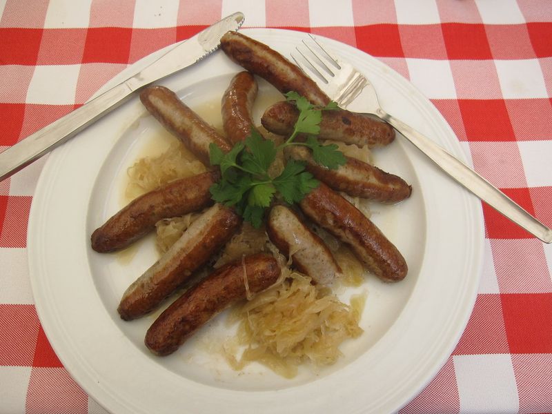 A ranking of the best sausages in the world 5 Nürnberger Rostbratwurst - Germany