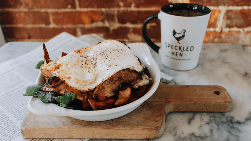 Speckled Hen - Strasburg, Pennsylvania