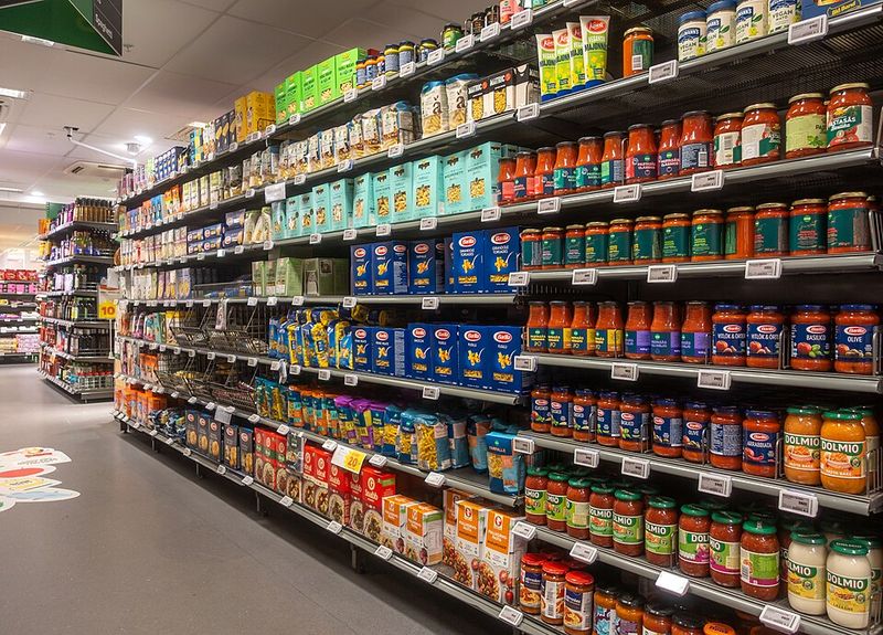 Store shelves
