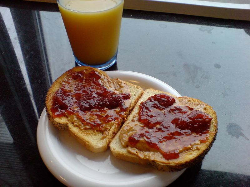 Peanut Butter and Jelly Sandwiches