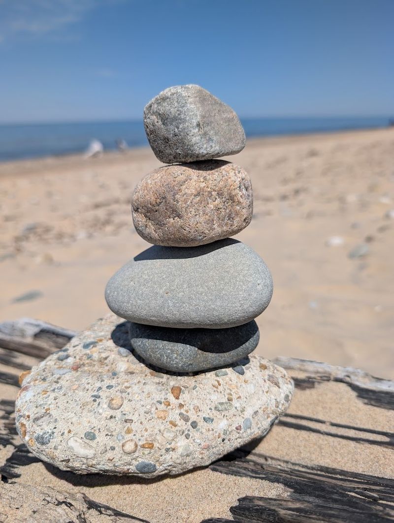Driftwood Art and Beach Creativity