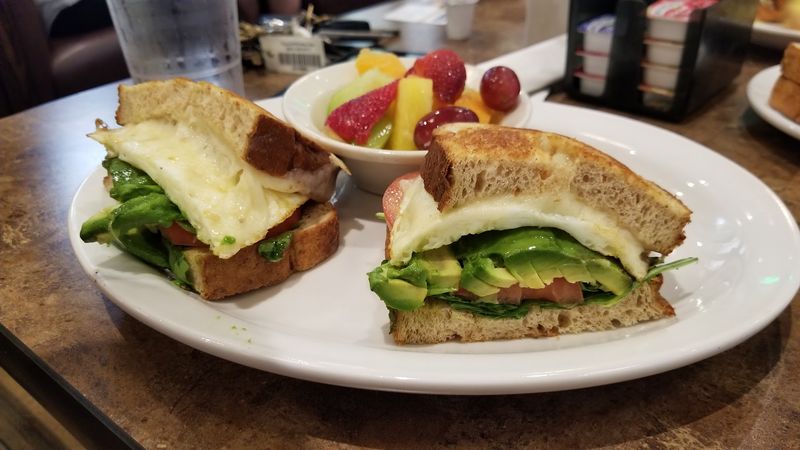 Egg Salad Sandwich with Avocado