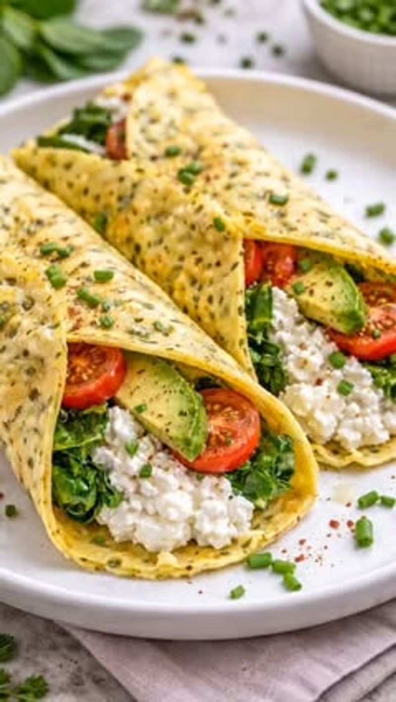 Egg Wraps Instead of Tortillas