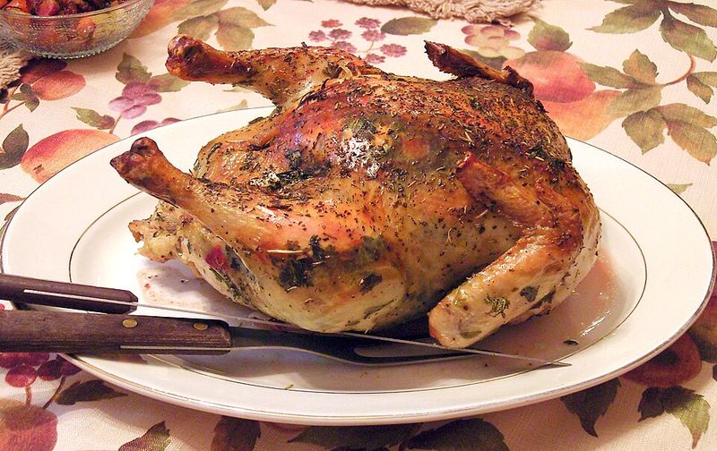 Roast chicken