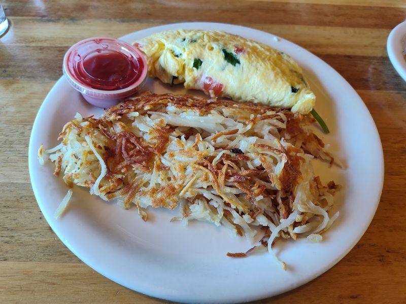 Hashbrowns Cooked to Crispy Perfection