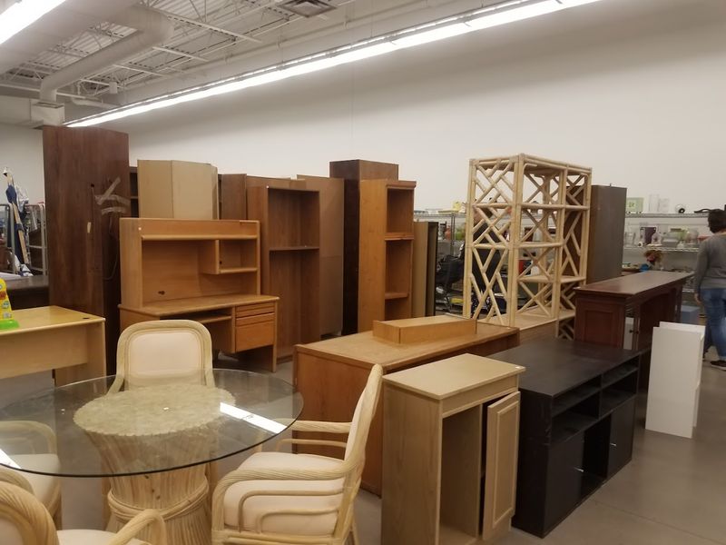 Furniture and Home Goods Fill the Back Room