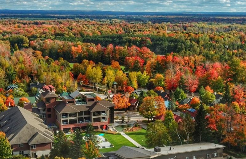 Fall Foliage Viewing Unlike Anything Else in Michigan
