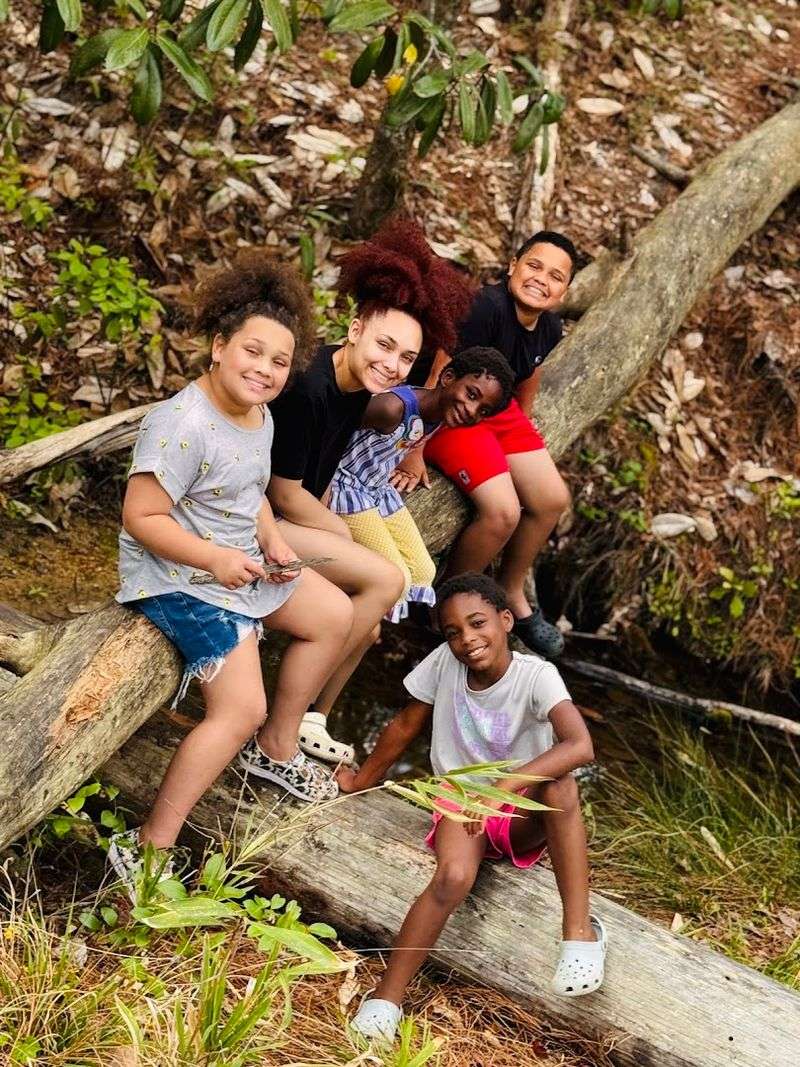 A Playground That Keeps Kids Happy on the Trail