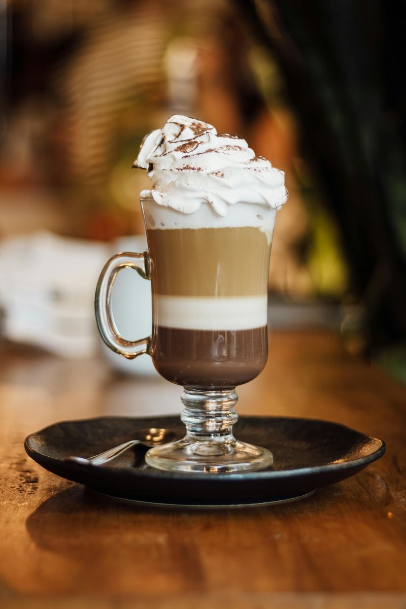 Whipped Cream Coffee Drinks