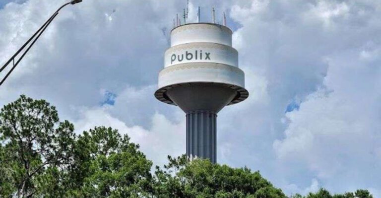 Florida is home to a 146-foot-tall tower shaped like the world’s largest birthday cake