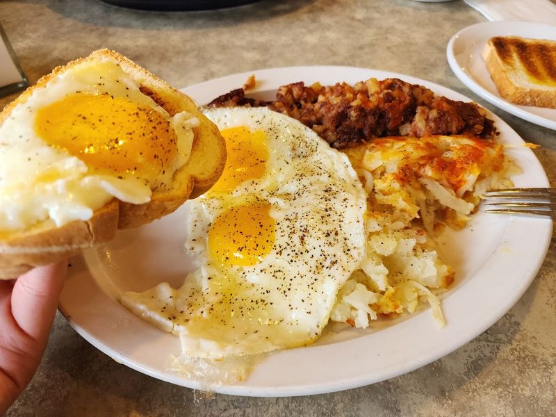 Hearty Half-Pound Steak and Eggs Combo