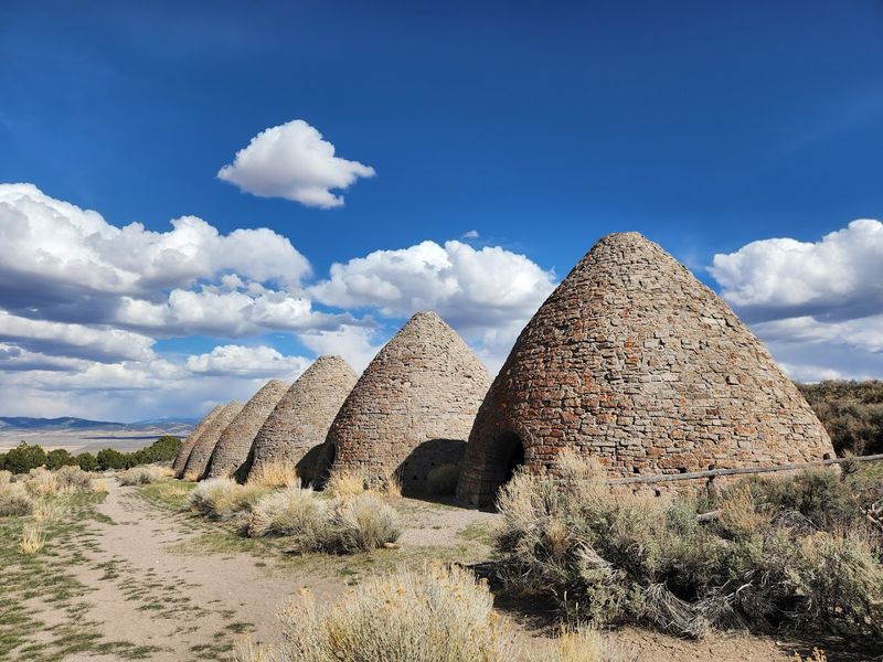 Nevada’s Ghost Towns and Historic Sites That Still Tell Wild Stories 12 Ward Charcoal Ovens State Historic Park, Ely, Nevada