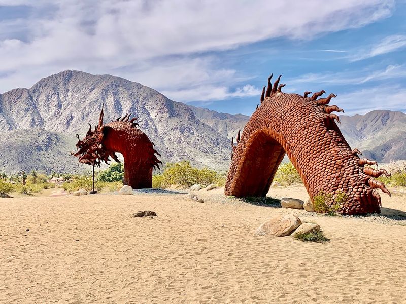 The Giant Metal Sculptures Near Borrego Springs