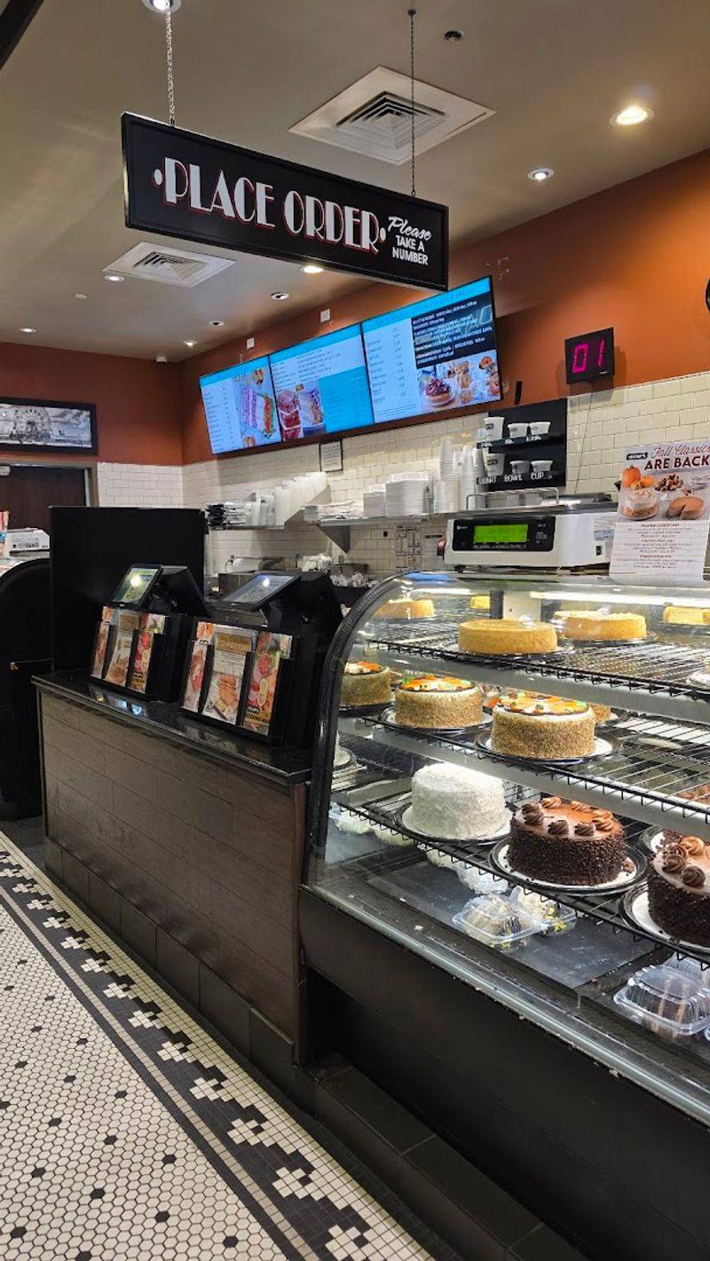 Fresh-Baked Desserts at the Display Case
