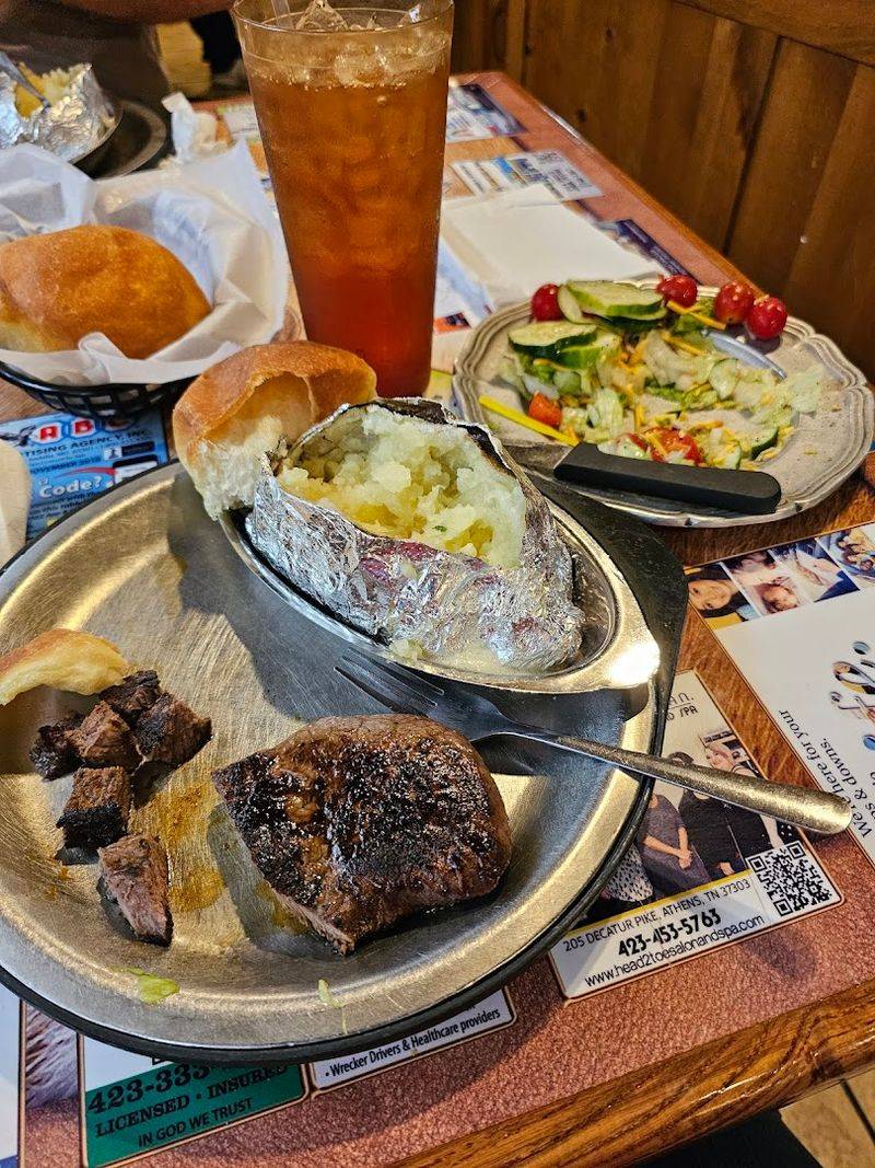 Baked Potatoes With All the Fixings