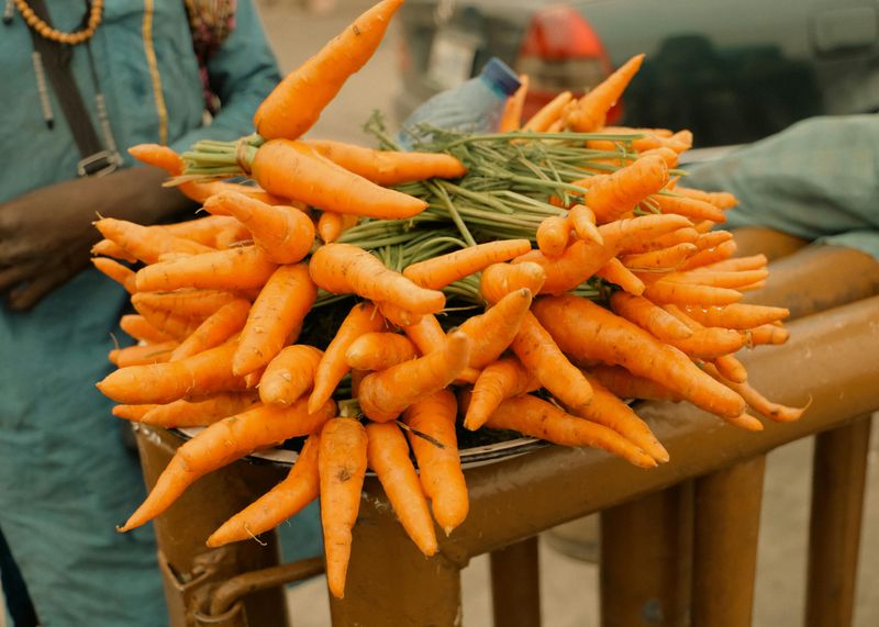 Fresh carrots
