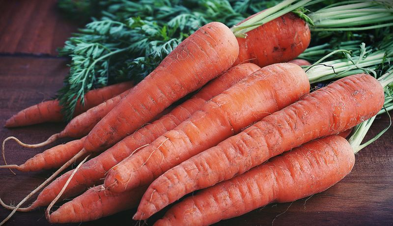 Fresh carrots
