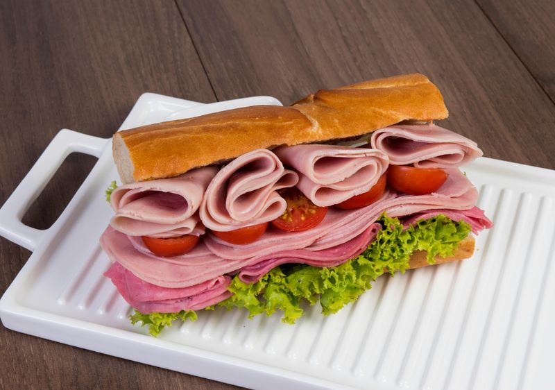 Ham sandwiches