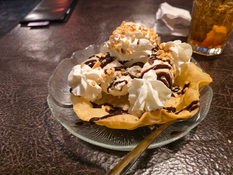 Fried Ice Cream With Honey That Ends the Meal Perfectly
