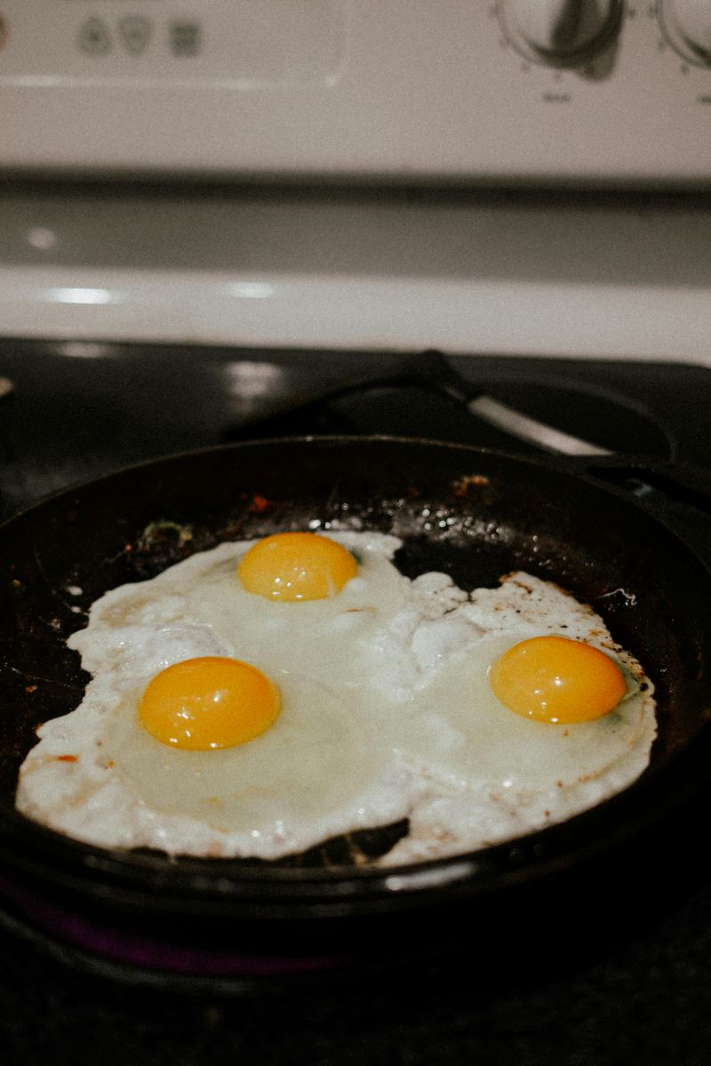 Fried eggs