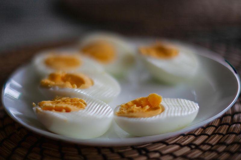 Boiled eggs