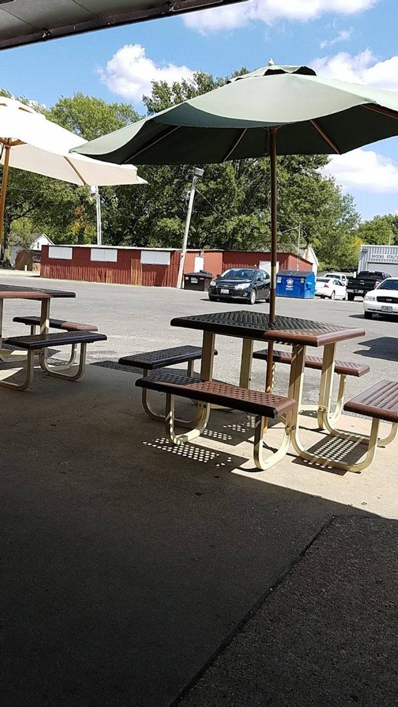 Outdoor Picnic Table Seating With Nostalgic Charm