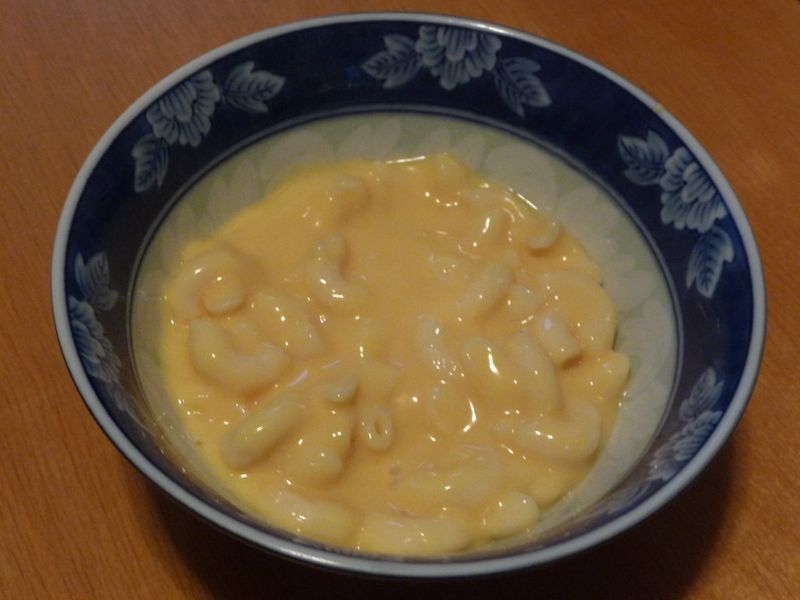 Boxed mac and cheese