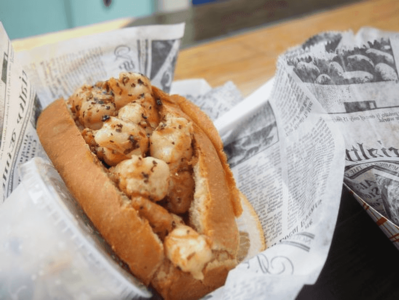 Shrimp Po' Boy Worth Every Bite