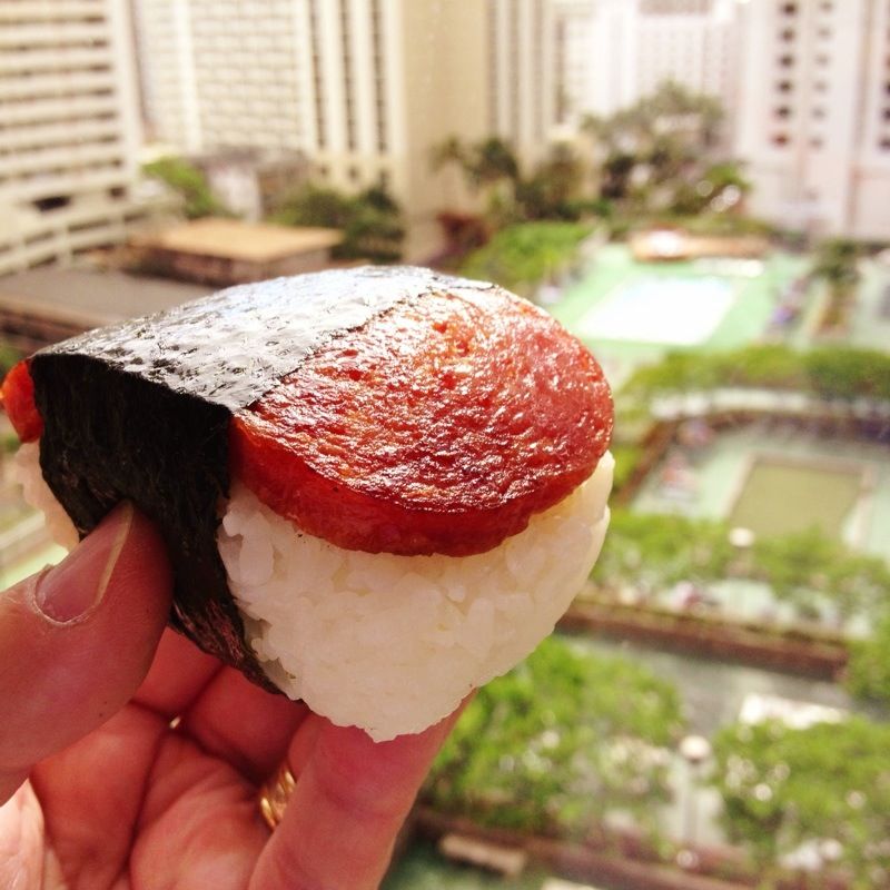 Hawaii - Spam musubi