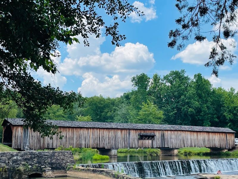 Georgia's Longest Wooden Covered Bridge