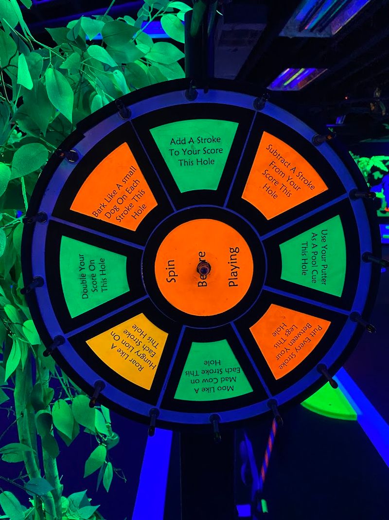 A Special Hole With a Spin-the-Wheel Challenge