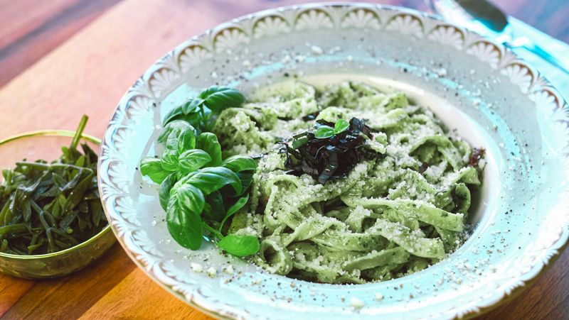 Creamed spinach