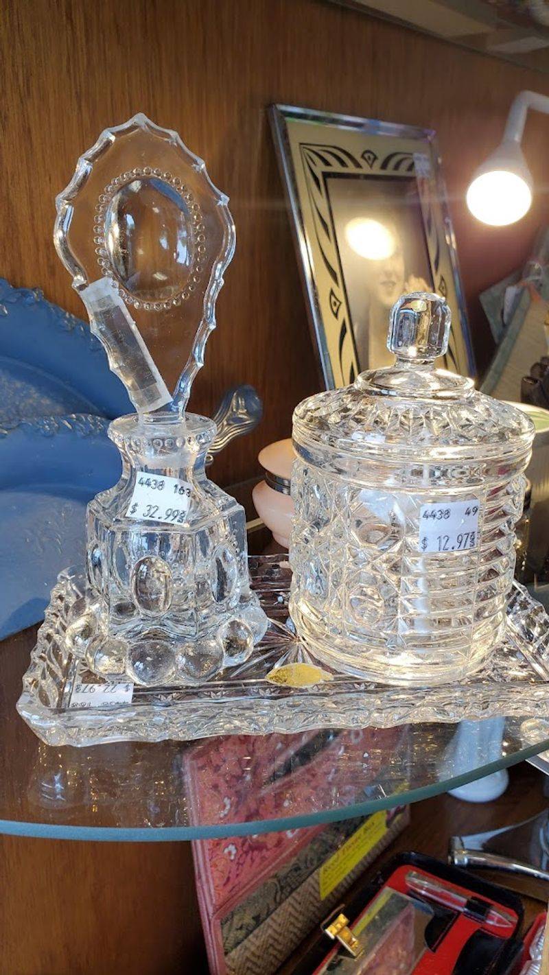 Vintage Glassware and Rare Dish Plates