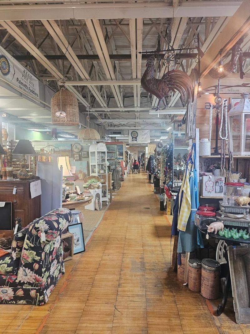 Clean, organized aisles that still feel packed with discovery