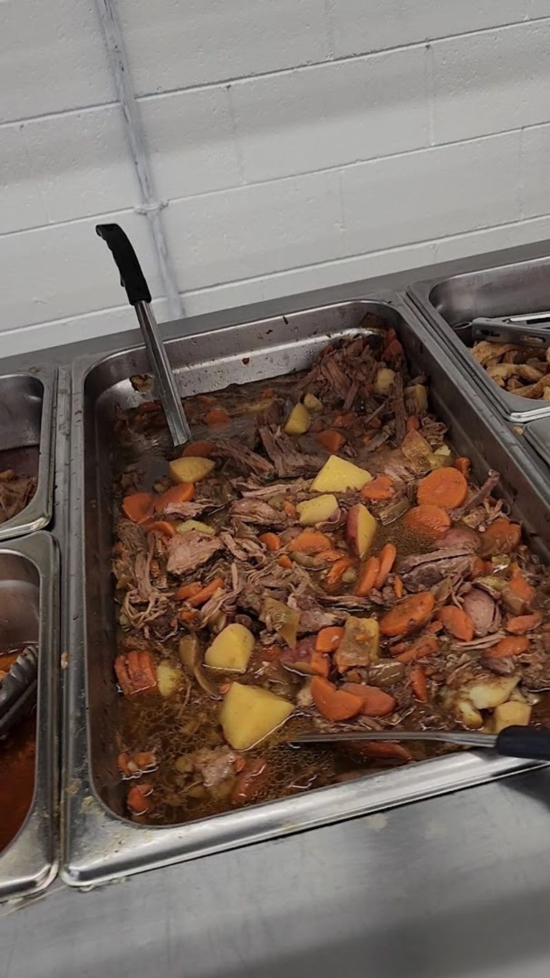 Hearty Stew Beef and Rice