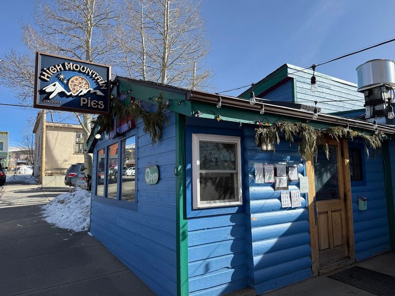 High Mountain Pies - Leadville, Colorado
