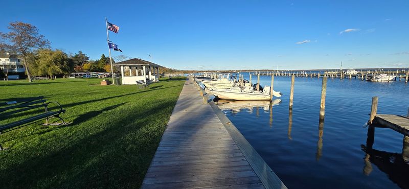 Bellport Village Dock and the Ferry to Pelican Island