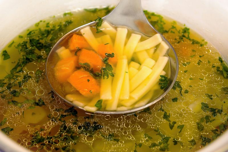 Chicken broth