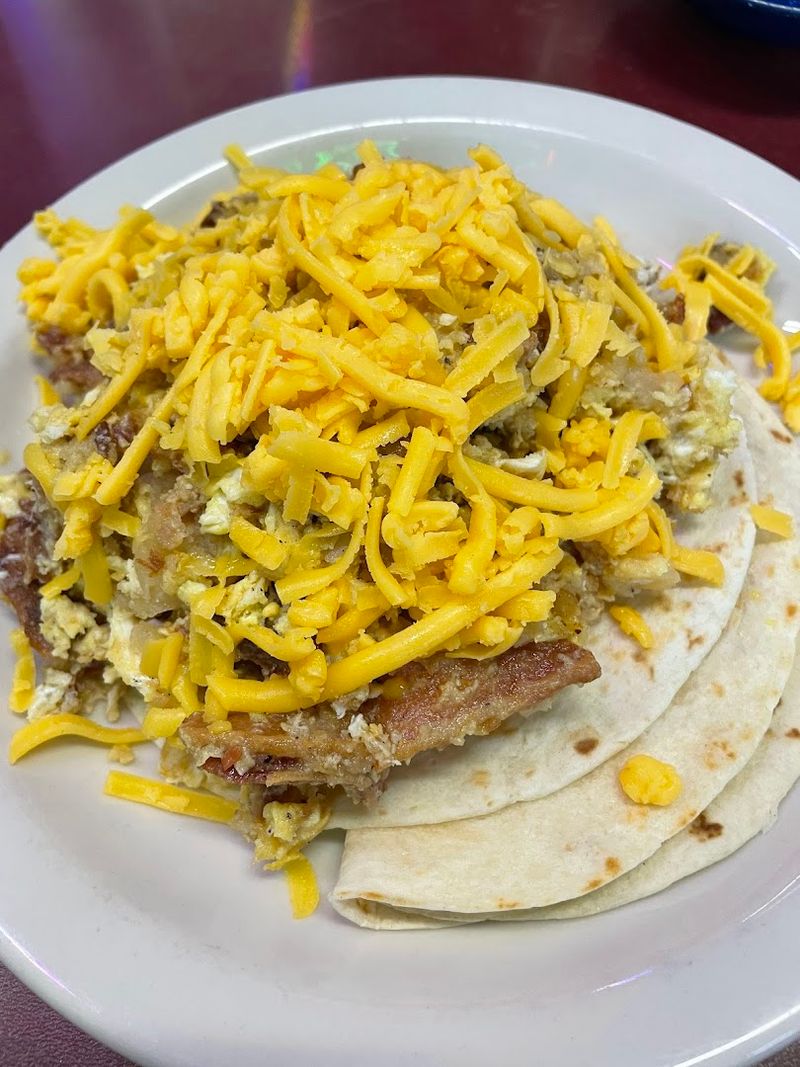 Migas Breakfast Taco for the Adventurous Eater