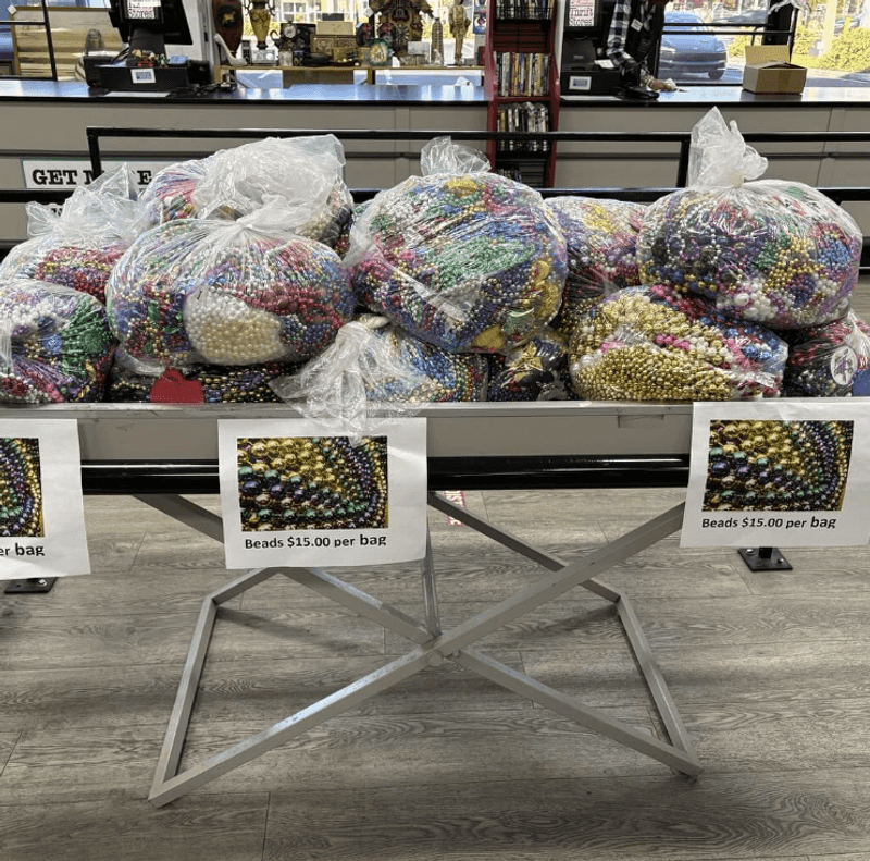 Sparkling Jewelry Section Full of Unique Pieces