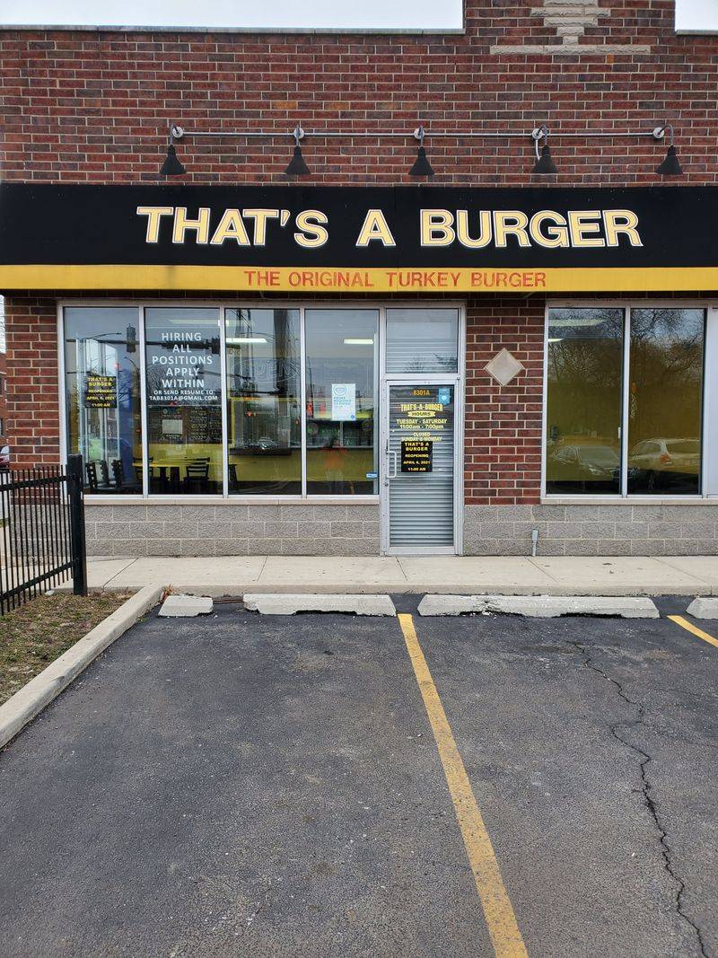 That's a Burger - Chicago, Illinois