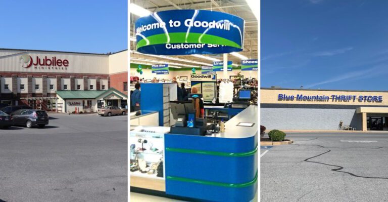 Huge Thrift Stores in Pennsylvania You Shouldn’t Miss