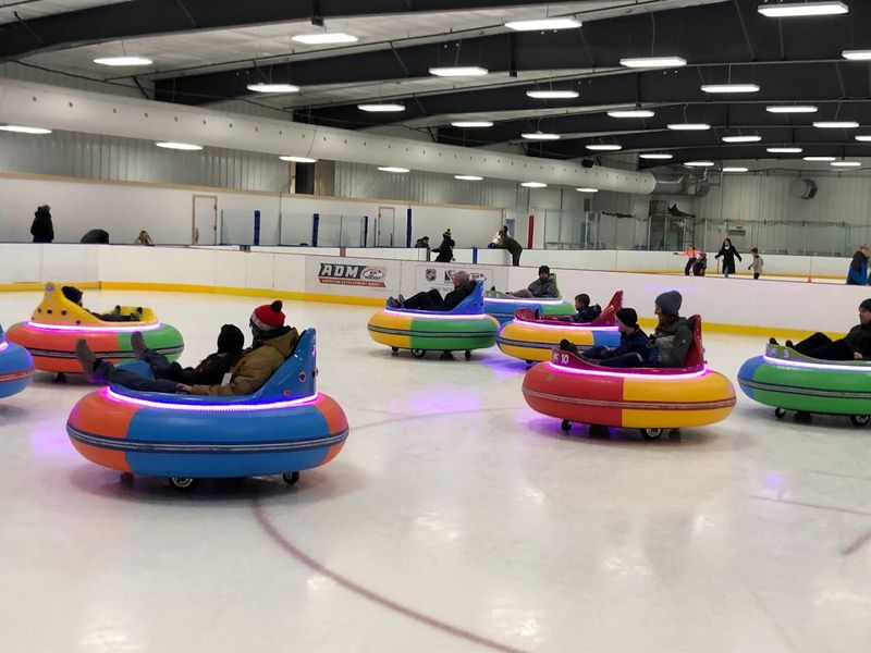 Ice Bumper Cars: The Star Attraction