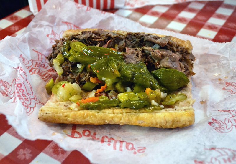 Illinois - Italian beef sandwich